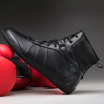 Новая борцовская обувь, мужские и женские борцовские кроссовки, удобные боксерские кроссовки, мужская спортивная обувь
