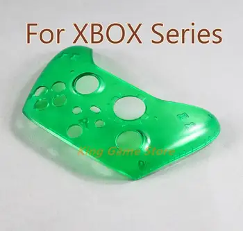сменный прозрачный передний чехол для Xbox серии X S, прозрачный верхний корпус, лицевая панель для контроллера xbox s x