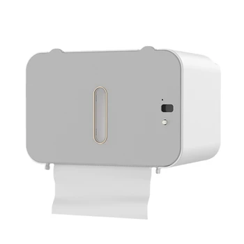 Индуктивный держатель для туалетной бумаги, автоматическая раздача бумаги, держатель для туалетной бумаги, настенный держатель для туалетной бумаги, прочный для ванной комнаты