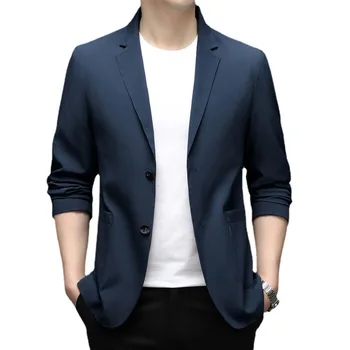 Z190-2023 новый маленький костюм мужской корейской версии приталенного костюма мужской молодежный пиджак