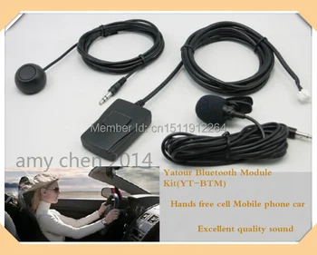 Автомобильный комплект модуля громкой связи Yatour Bluetooth (YT-BTM) + Пульт дистанционного управления (YT-REMO)-Музыкальный Mp3-плеер Для адаптера Yatour YTM06