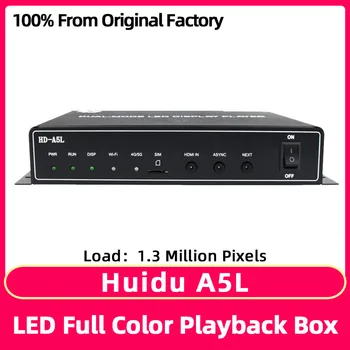 HD-A5L Полноцветный Электронный Экран WiFi Видеоконтроллер Крытый RGB Модуль Светодиодный Экран Дисплея Рекламный Экран Коробка Воспроизведения
