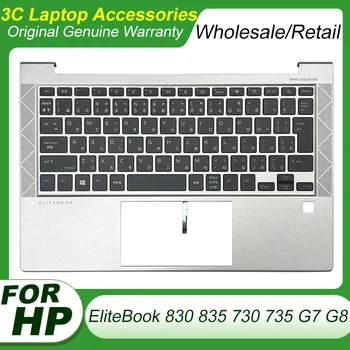Оригинальный Новый для HP EliteBook 830 835 G7 G8 730 735 G7 G8 M21674-291 M21674-291 Подставка для рук в верхнем регистре с подсветкой Японской клавиатуры