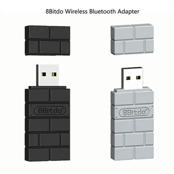 8BitDo Беспроводной Bluetooth Адаптер USB RR Для Коммутатора Windows Mac Raspberry Pi Switch Lite NS OLED Поддержка Контроллера PS3 PS4 PS5