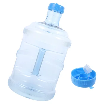 Кувшин для воды объемом 5 галлонов Пластиковая Заводная крышка Многоразовая Бутылка для воды Ведро для хранения воды с 2 Крышками 5-Литровый Контейнер для воды для кемпинга