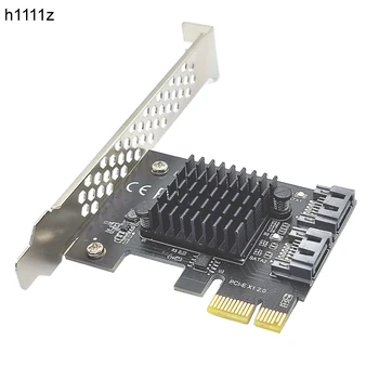 PCI-E SATA 1X 4X 8X 16X Карты PCI-E PCI Express для SATA 3.0 2-Портовая Плата Адаптера расширения SATA III 6 Гбит/с с чипом ASMedia 1061
