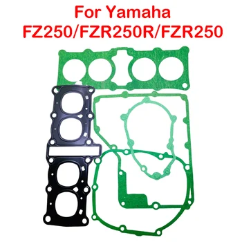 Детали двигателя мотоцикла Комплект прокладок Головки Цилиндра Yamaha FZR250 FZR250R FZR250RR 3LN 1HX Прокладка Крышки Статора