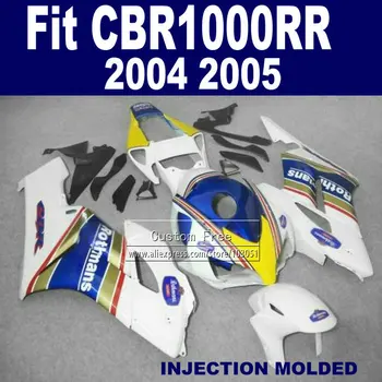 Изготовленный на заказ комплект инжекционных обтекателей ABS для 2004 2005 Honda CBR1000RR CBR 1000 RR 04 05 CBR1000 RR Rothmans fairings bodykit