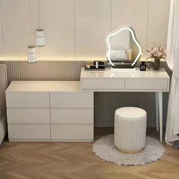 Новый комод для спальни Современный минималистичный прикроватный столик для хранения вещей, письменный стол для комода