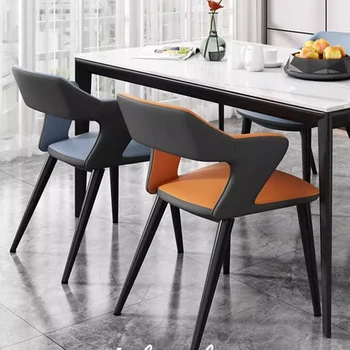 Бесплатная доставка Обеденный стул Промышленный Открытый квартира Уникальный обеденный стул Балкон Дизайнерская мебель для дома Sillas Cocina