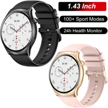 Смарт-часы с Bluetooth-вызовом для женщин, спортивный браслет 2023, водонепроницаемый циферблат на заказ для Samsung Galaxy J8, Motorola moto X30Pr
