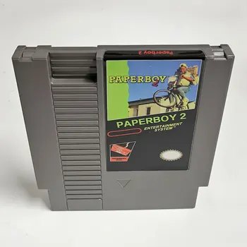 Мультиигровой картридж Paperboy 2 для 8-разрядных игровых консолей NES NTSC и PAL версий