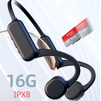 IPX8 32G Точечная Костная Проводимость Bluetooth-Гарнитуры 8G 16G Megnitec Зарядные Наушники