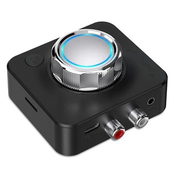 Аудиоприемник Bluetooth 5.0, беспроводной адаптер для стереомузыки 3D, TF-карта, RCA 3,5 мм, разъем 3,5 AUX для автомобильного комплекта