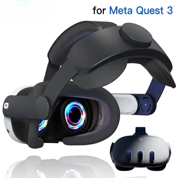 Новый головной ремень для Meta Quest 3 Elite Comfort Замена головного ремня Улучшенная поддержка для повышения комфорта-Виртуальные аксессуары для виртуальной реальности