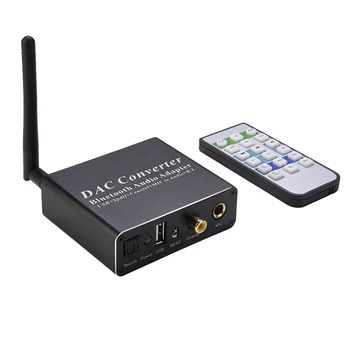 1 комплект оптического преобразователя RCA Приемник Bluetooth 5.0 Оптический коаксиальный цифровой аудио-аналоговый преобразователь Цифровой декодер DAC