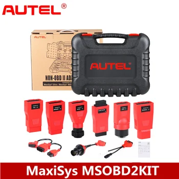 Autel MaxiSys MSOBD2KIT Комплект адаптеров без OBDII OE-Совместимые разъемы, Совместимые с Maxisys Ultra/ MS919/ MS909/ MK908P/ Elit
