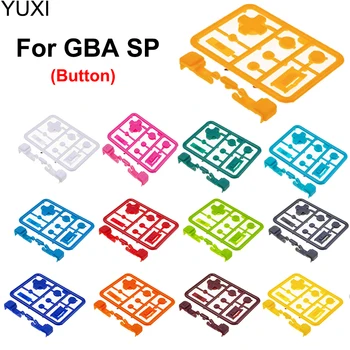 1 комплект Полный Комплект Для Замены кнопки GBA SP для Gameboy Advance SP IPS Shell Button Set Полный Комплект кнопок игровой консоли R L A B D-Pad