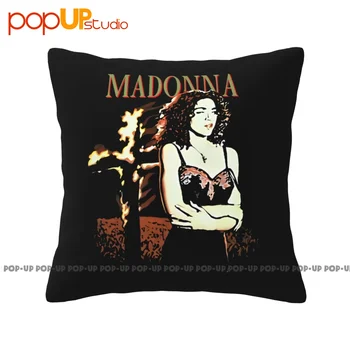 Квадратная наволочка с надписью Madonna, модная дышащая наволочка высокого качества