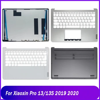 Новая Задняя Крышка Для Ноутбука Lenovo Xiaoxin Pro 13/13 S 2019 2020 ЖК-Задняя Верхняя Крышка Подставка Для Рук Верхний Нижний Базовый Корпус Серебристо-Серый Белый