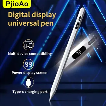 PjioAo Android IOS Универсальная Сенсорная Ручка с Цифровым дисплеем iPad Apple Pen Lenovo Samsung Phone Tablet Phone