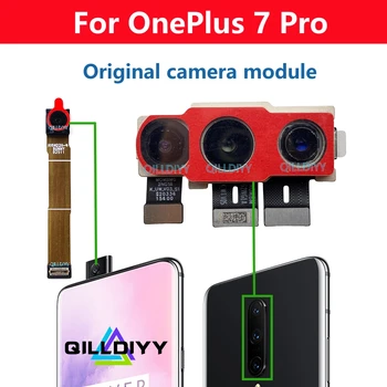 Оригинальный Основной Модуль Задней Фронтальной Камеры Для Oneplus 7 Pro 7pro, Обращенный к Задней Части Камеры для Селфи, Замена Гибкого Кабеля И Ремонт