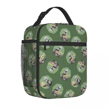 Изолированная сумка для ланча Disney Wars Star, контейнер для еды большой емкости, сумка-холодильник, ланч-бокс для работы и путешествий, сумка для бенто