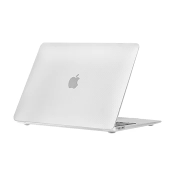 Чехол для ноутбука Apple MacBook Air 15 A2941 M2 2023 Защитный Чехол для Pro 16.2 A2485 A2780 Текстурированный корпус из углеродного волокна в форме точки