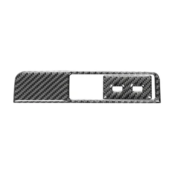 Автомобильная USB-розетка, панель управления, Наклейка на накладку для Honda Civic 11th 2022, Водонепроницаемая внутренняя отделка из углеродного волокна