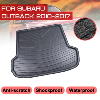 Автомобильный коврик, ковер, защита заднего багажника от грязи для Subaru Outback 2010 2011 2012 2013 2014-2017
