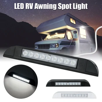 Открытый Кемпинговый Светильник для RV Caravan Внутренние Настенные Светильники LED Тент Точечный Светильник RV Яхта Внутренний Потолочный Светильник 6000K 12V Light Bar