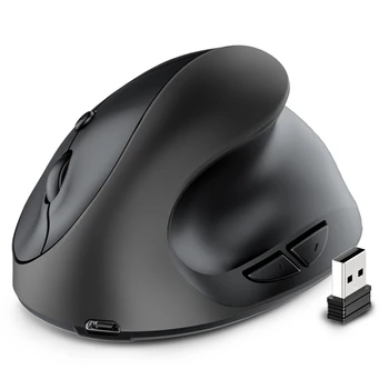 Горячая беспроводная мышь 2.4 G Перезаряжаемая Эргономичная Мышь Компьютерная Офисная мышь с вертикальным захватом для ноутбука