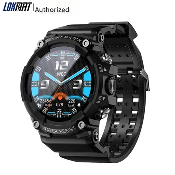 LOKMAT New ATTACK 3 Спортивные Смарт-часы С Поддержкой Вызовов Bluetooth, Фитнес-Трекер, Пульсометр, Смарт-часы с Сенсорным экраном
