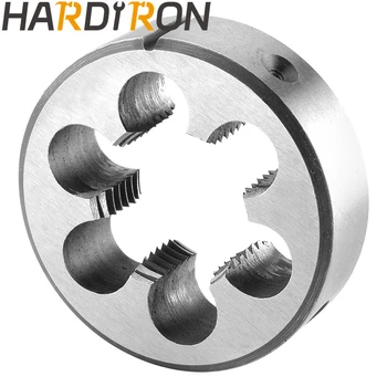 Круглая резьбонарезная матрица Hardiron 15/16-18 мм, машинная резьбонарезная матрица 15/16 x 18 мм правая рука