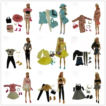 комплект одежды/30 см кукольная одежда верхнее пальто юбка брюки сумка обувь сумка аксессуары для куклы 1/6 Xinyi Fr2 кукла Барби/игрушка