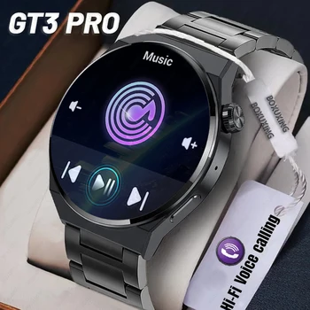 2024 Новые Смарт-часы с NFC Для мужчин GT3 Pro AMOLED 390*390 HD Экран Частота Сердечных сокращений Bluetooth Вызов IP68 Водонепроницаемые Смарт-часы GT3 Pro Для женщин