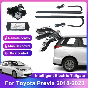 Для Toyota Previa 2018-2023 управление багажником электрическая дверь багажника автомобильные аксессуары автоматическое открывание багажника комплект питания drift drive