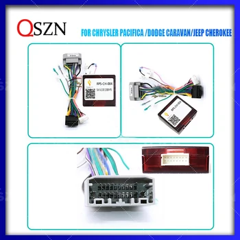 QSZN android Canbus box CH-SS-04/RP5-CH-004 Адаптер для CHRYSLER PACIFICA/DODGE CARAVAN/Jeep Wirng Жгут Проводов Кабельного автомобильного радиоприемника