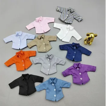 ob11 Аксессуары для детской одежды Рубашка с длинным рукавом YMY1/12 МКФ bjd baby GSC глиняная ручная кукла одежда аксессуары для кукол