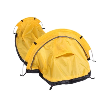2X Сверхлегкая палатка для бивака, Походная палатка для одного человека, водонепроницаемый Бивачный мешок для выживания в походах на открытом воздухе.
