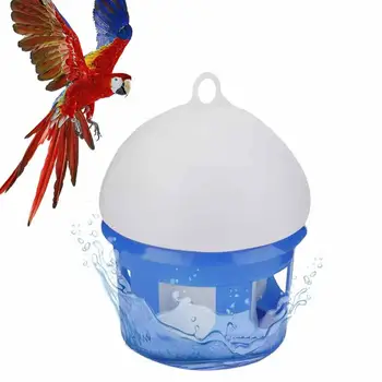 Поилка для птиц Автоматические поилки для птиц Подвесной дозатор воды Прозрачный для взвешенной воды большого диаметра