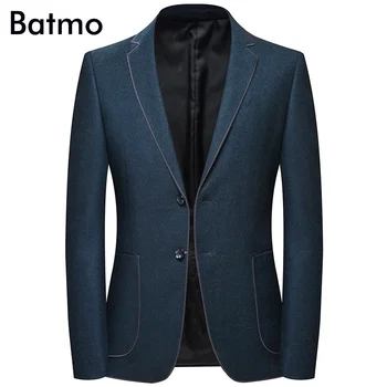 Batmo 2023, новое поступление, весенне-осенний мужской повседневный блейзер высокого качества, мужские костюмы, куртки, мужские большие размеры 8126